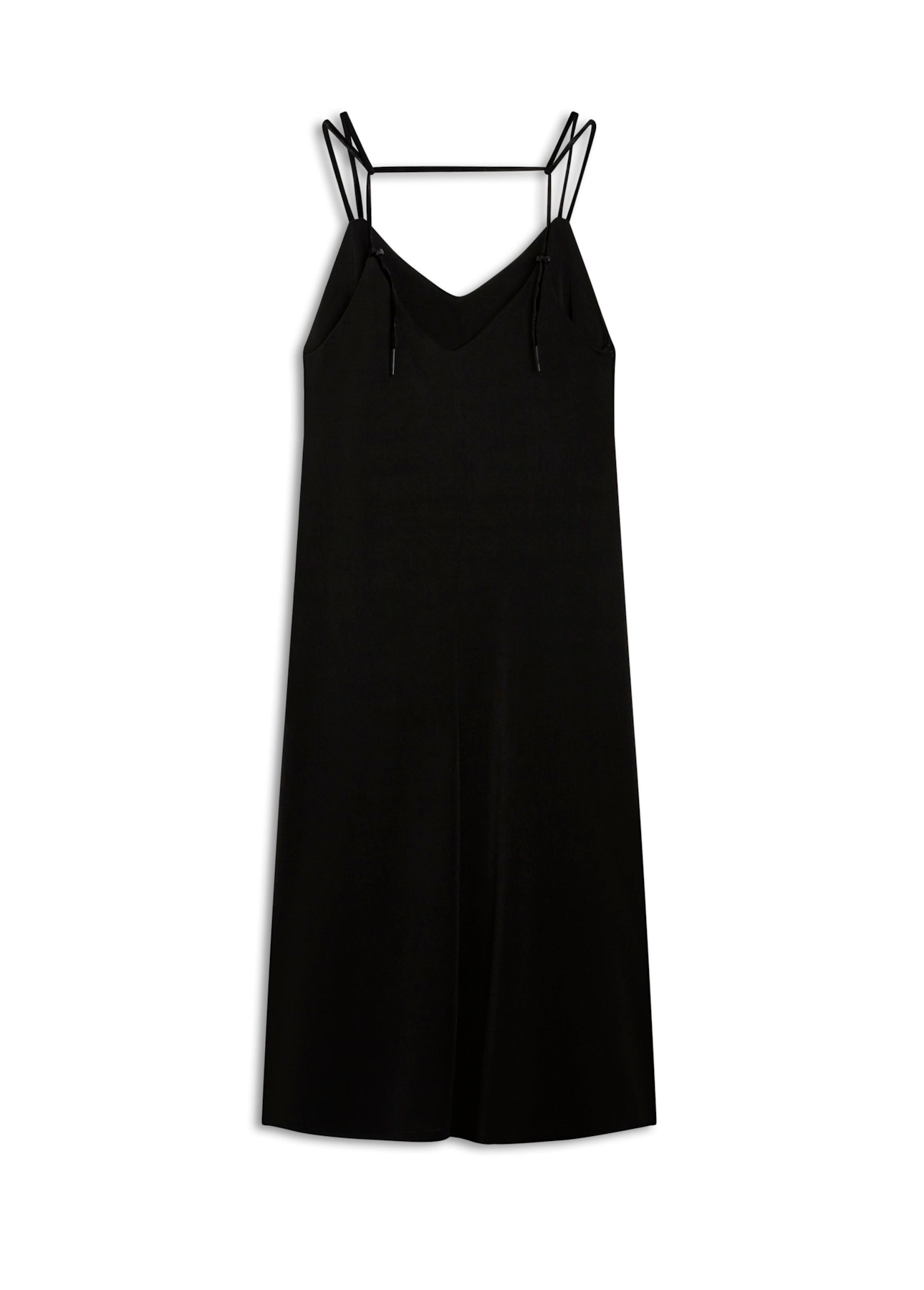 Vestido Velvet Embrossed Preto