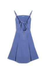 Vestido Vintage Denim Color Azul Jeans