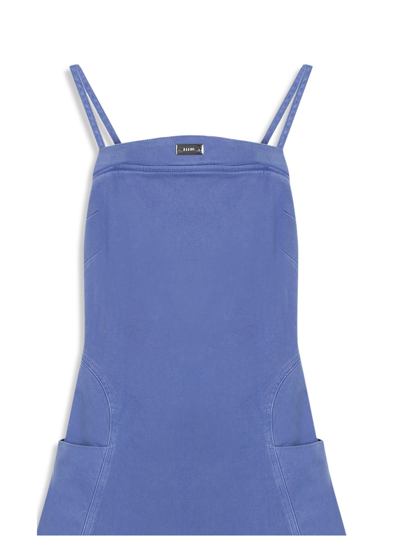 Vestido Vintage Denim Color Azul Jeans