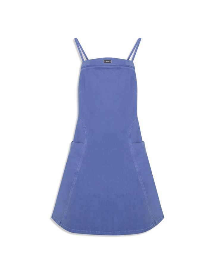 Vestido Vintage Denim Color Azul Jeans