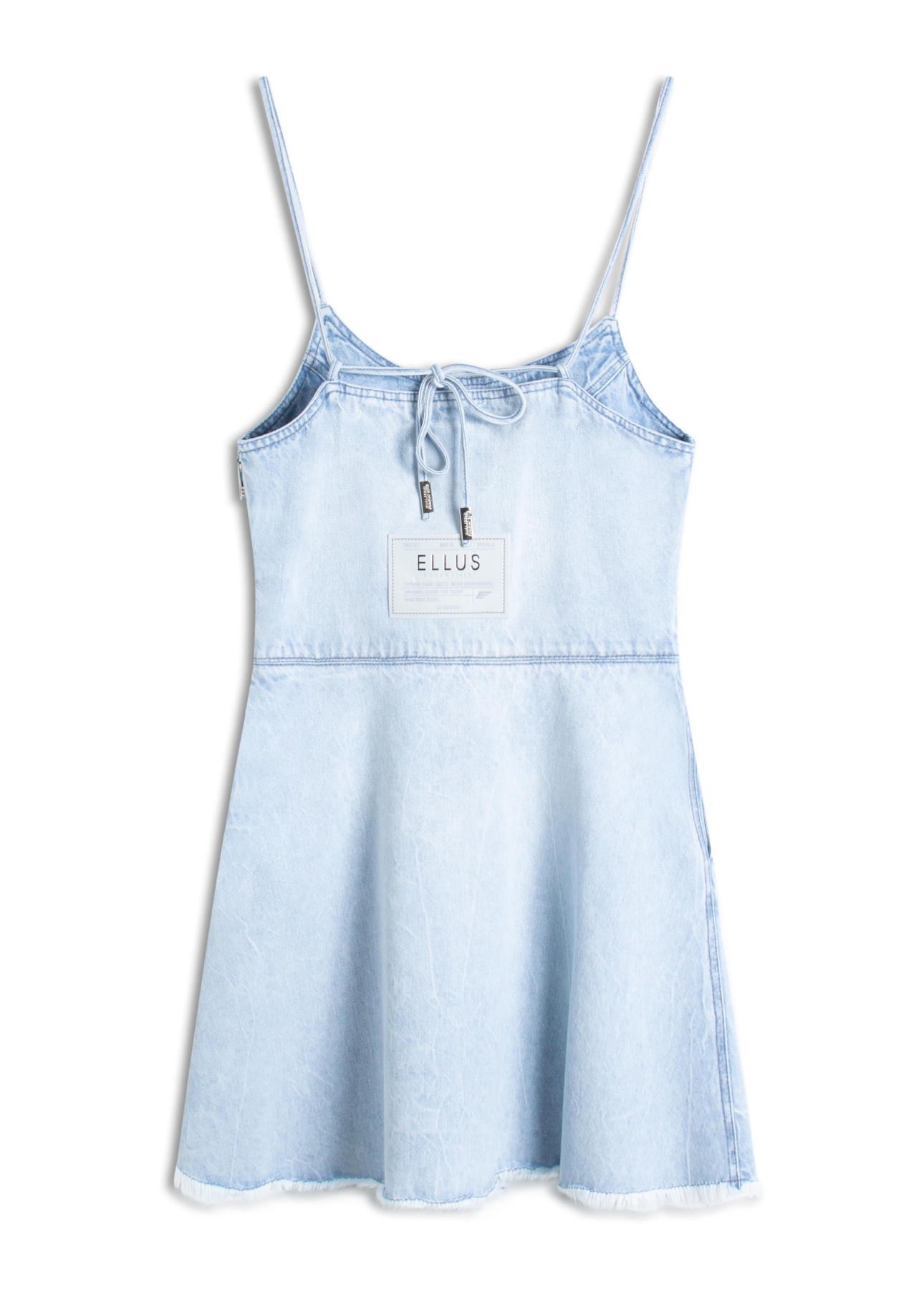 Vestido Vintage Denim Ii Vestido Alca Lav.Claro