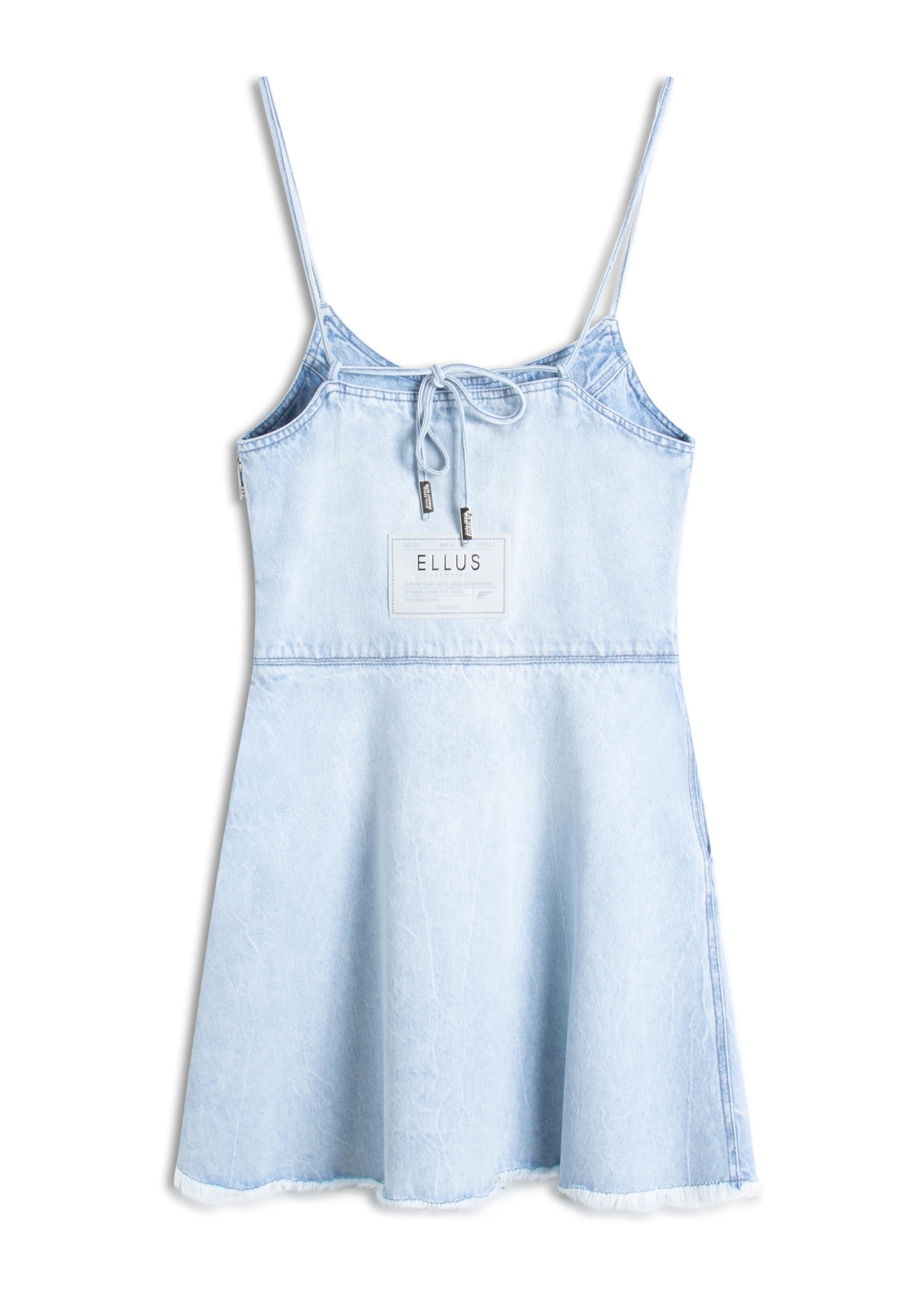 Vestido Vintage Denim Ii Vestido Alca Lav.Claro