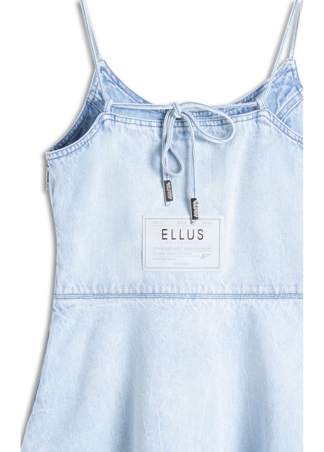 Vestido Vintage Denim Ii Vestido Alca Lav.Claro