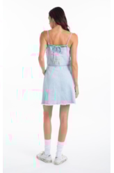 Vestido Vintage Denim Ii Vestido Alca Lav.Claro