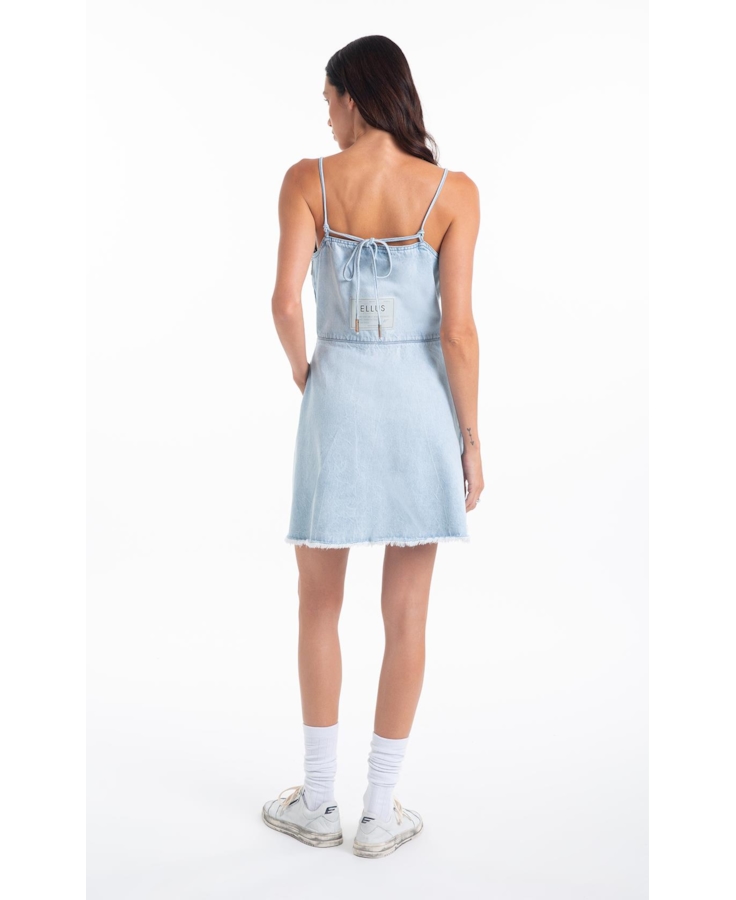 Vestido Vintage Denim Ii Vestido Alca Lav.Claro