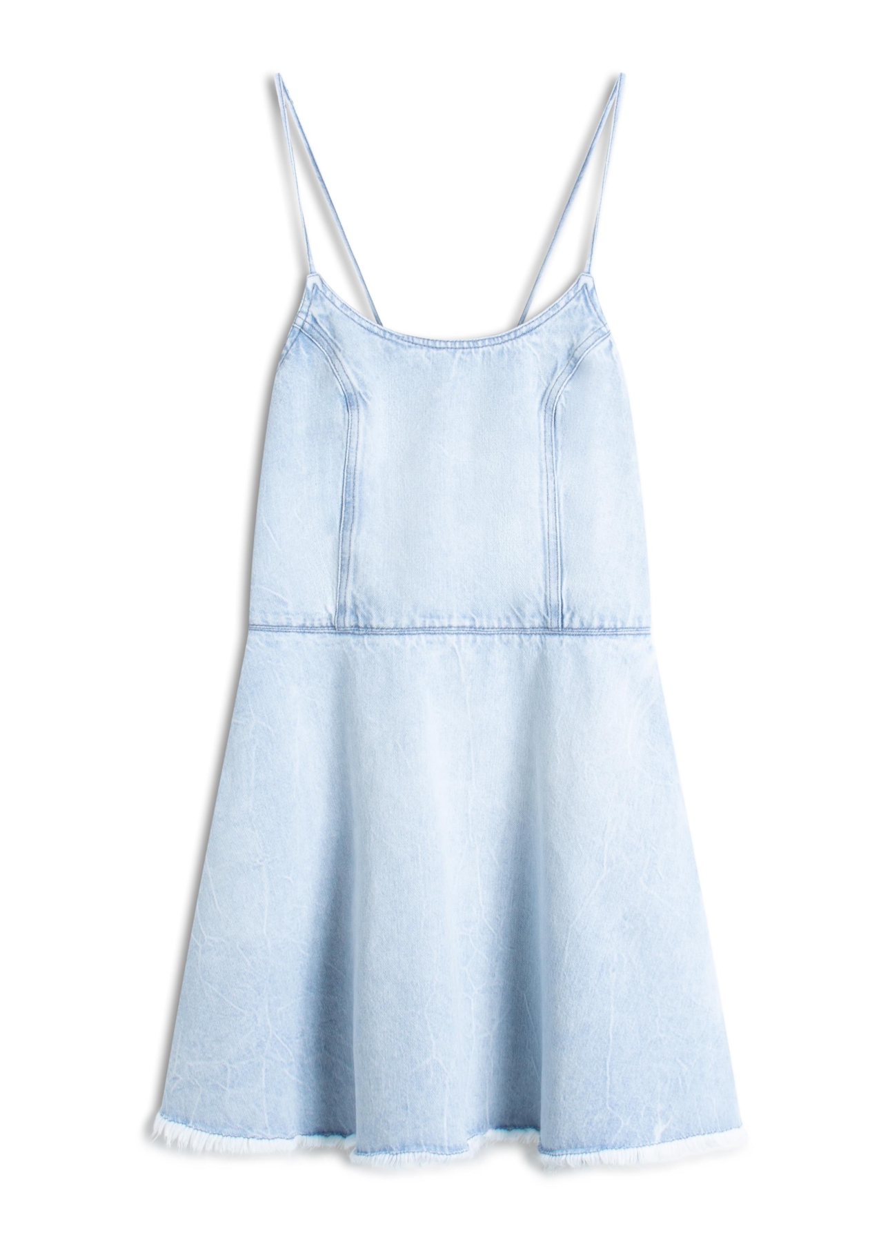 Vestido Vintage Denim Ii Vestido Alca Lav.Claro