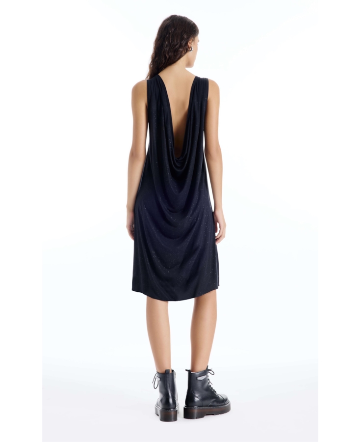 Vestido  Visco Degage Dress Preto