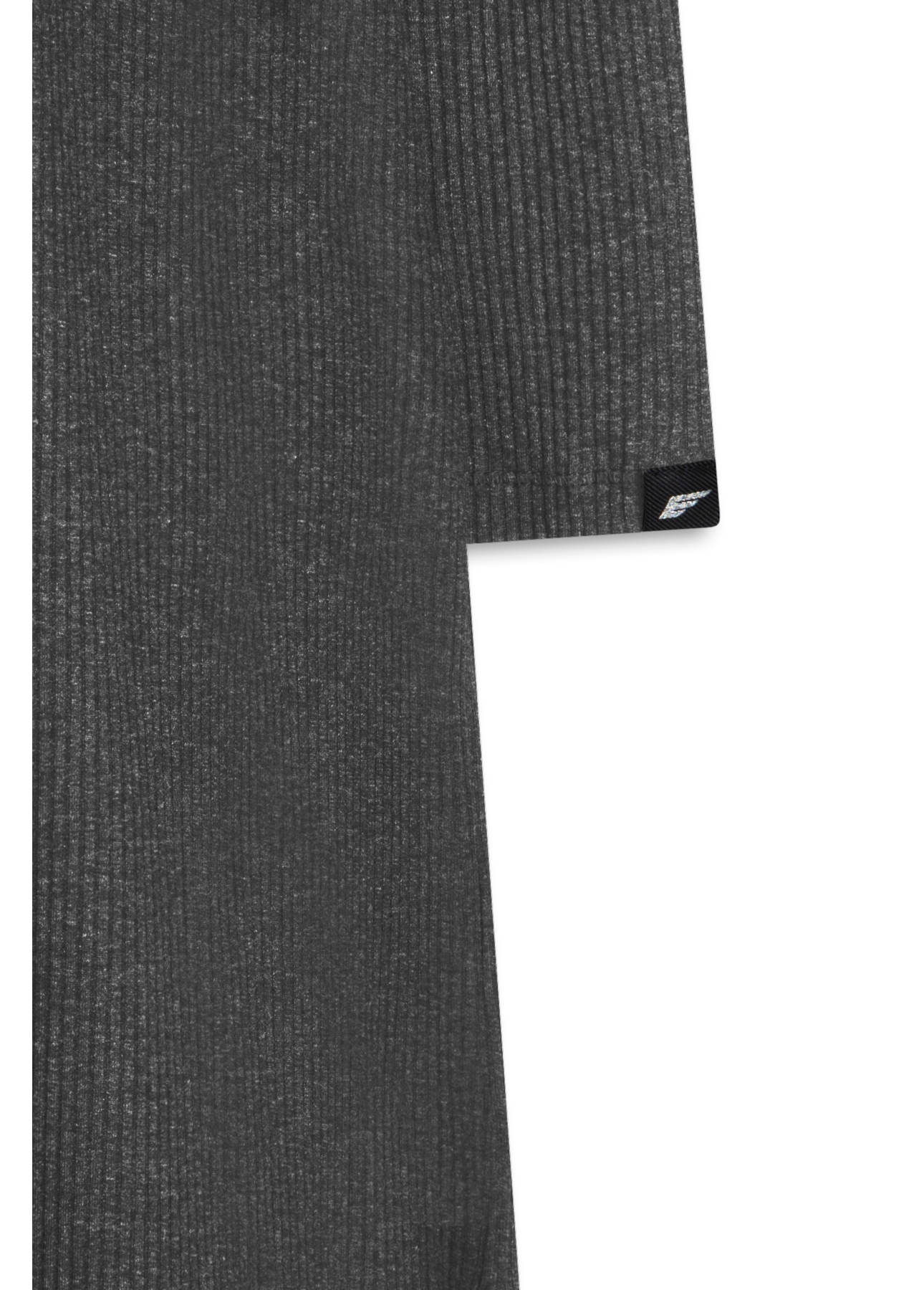Vestido Viscocrepe Mescla Twisted Cinza Mescla