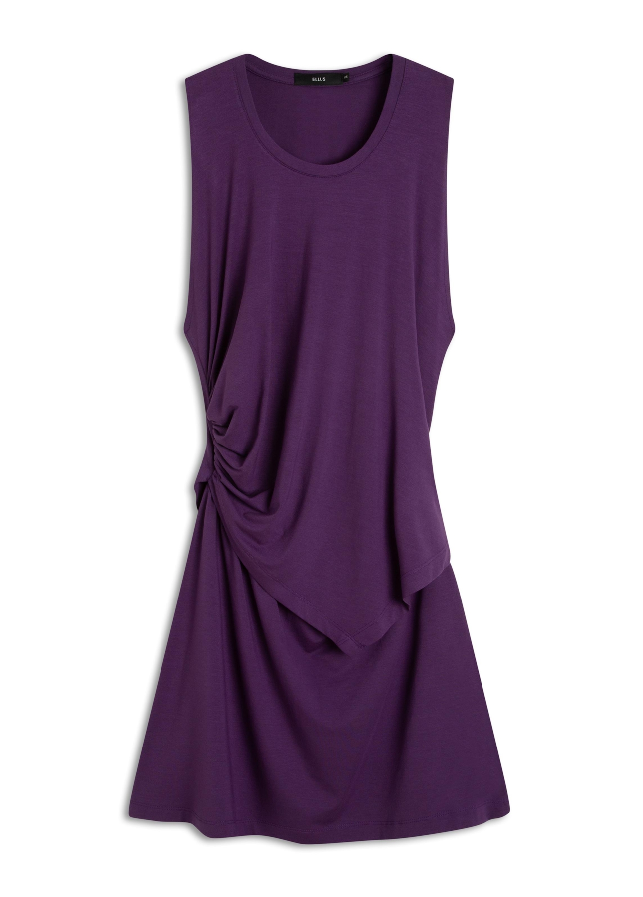 Vestido Viscolycra Side Knot Dress Roxo