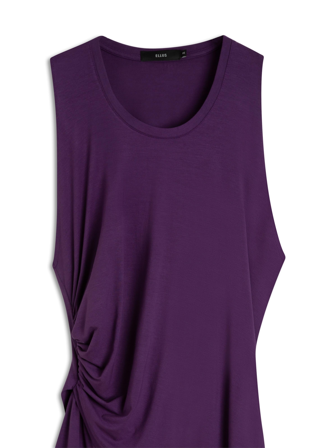 Vestido Viscolycra Side Knot Dress Roxo