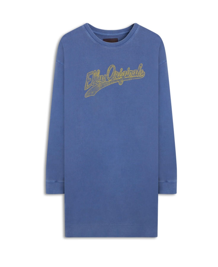 Vestido Washed Ellus Originals Purple Blue