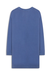 Vestido Washed Ellus Originals Purple Blue