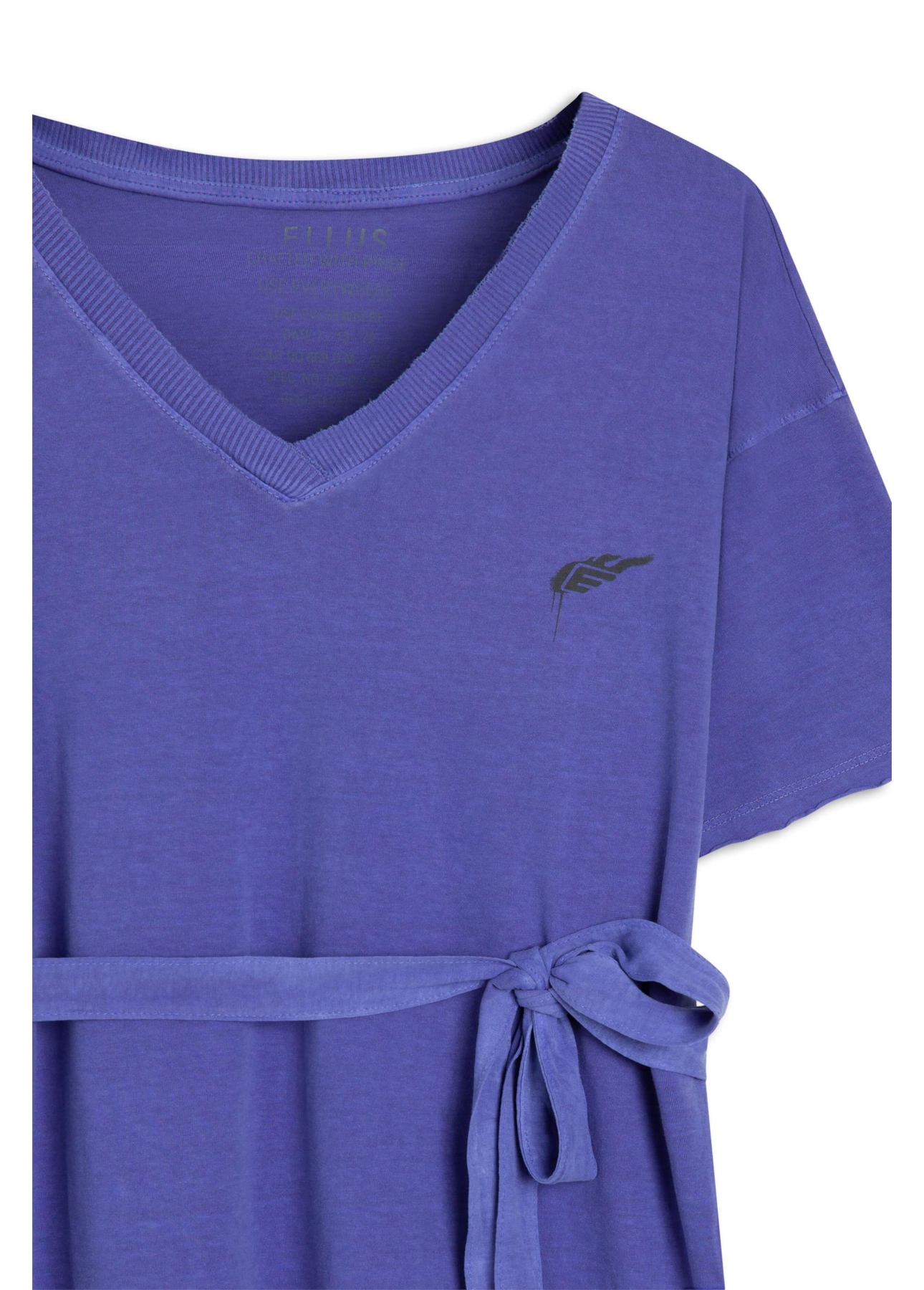 Vestido Washed Timeless Azul Bic