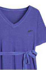 Vestido Washed Timeless Azul Bic