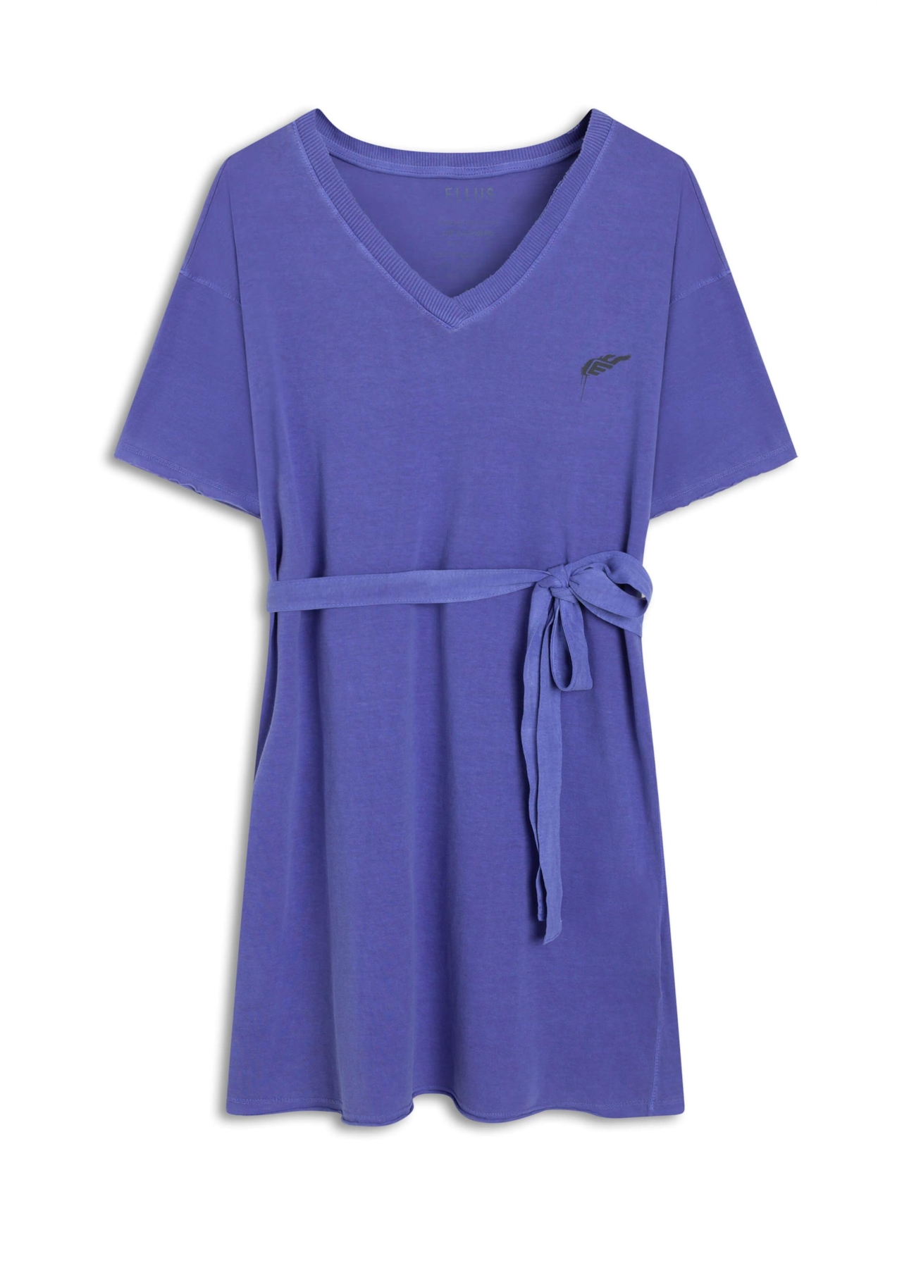 Vestido Washed Timeless Azul Bic