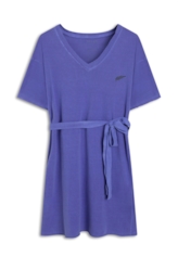 Vestido Washed Timeless Azul Bic