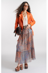 Vestido Watercolor Petroleo