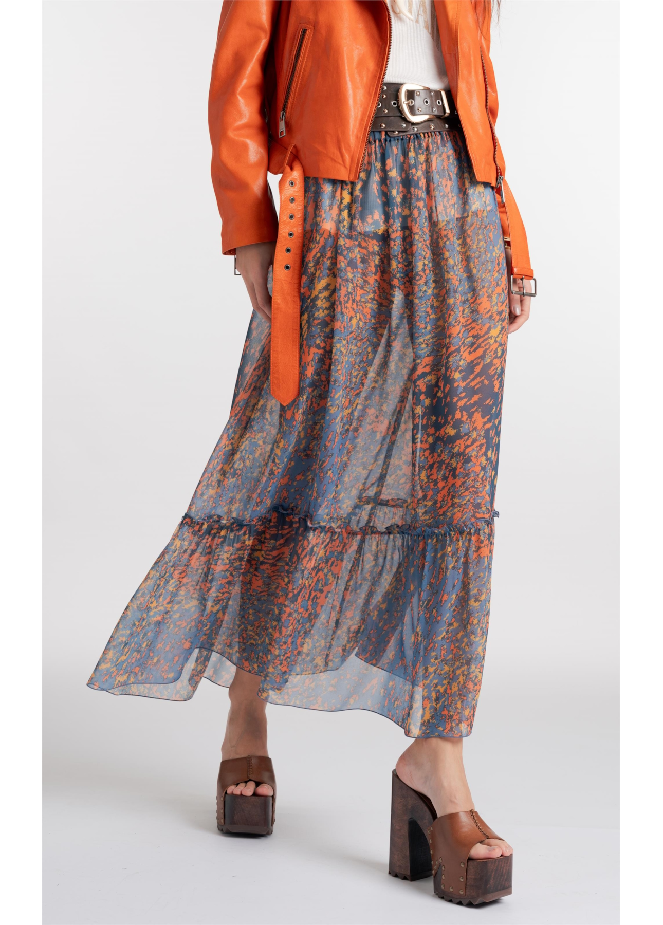 Vestido Watercolor Petroleo