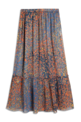 Vestido Watercolor Petroleo