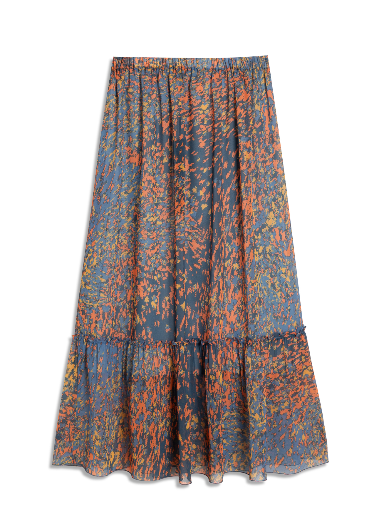 Vestido Watercolor Petroleo