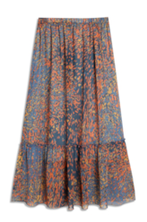 Vestido Watercolor Petroleo