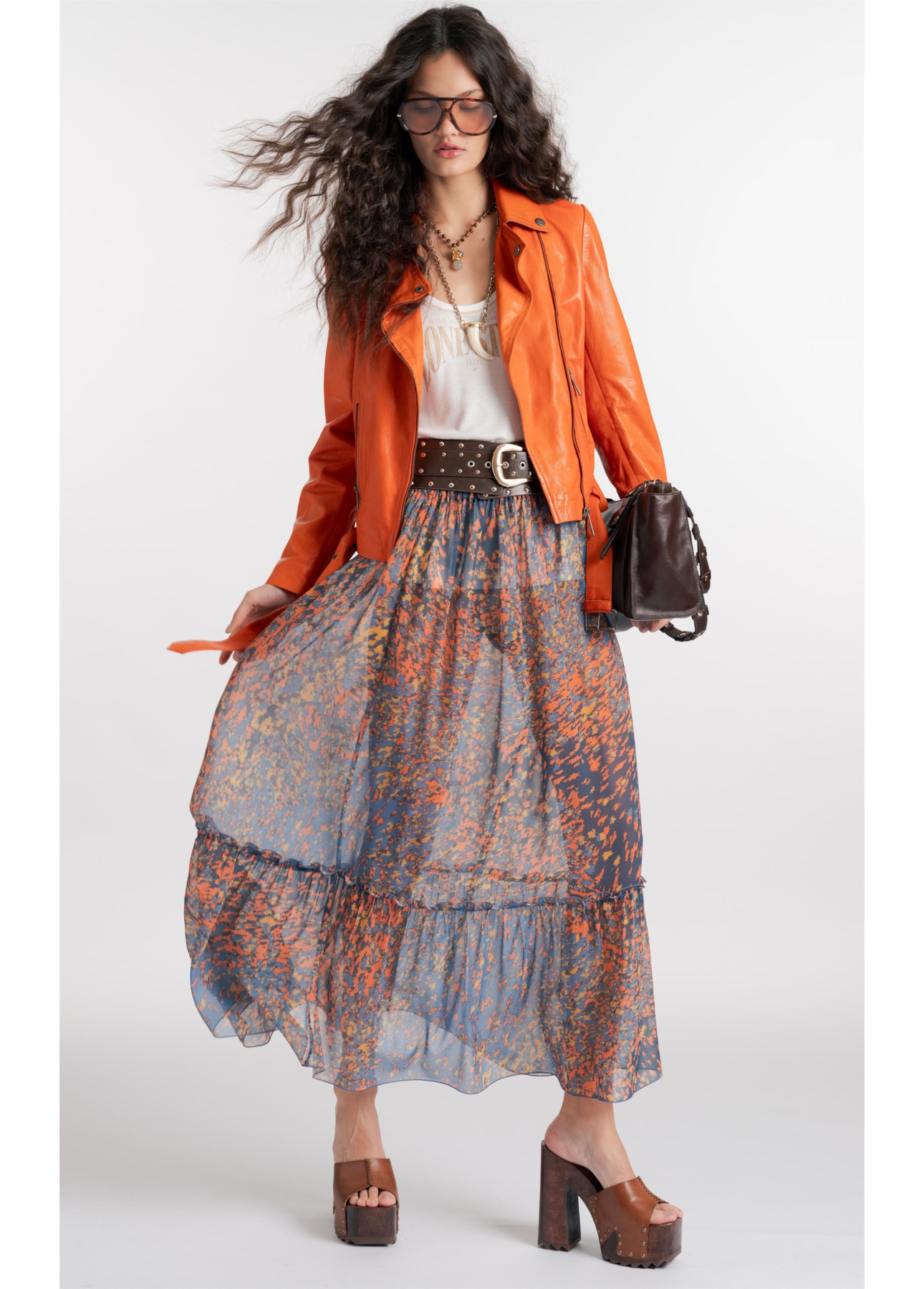 Vestido Watercolor Petroleo