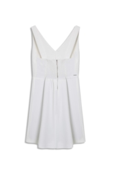 Vestido Way Neckline Off White