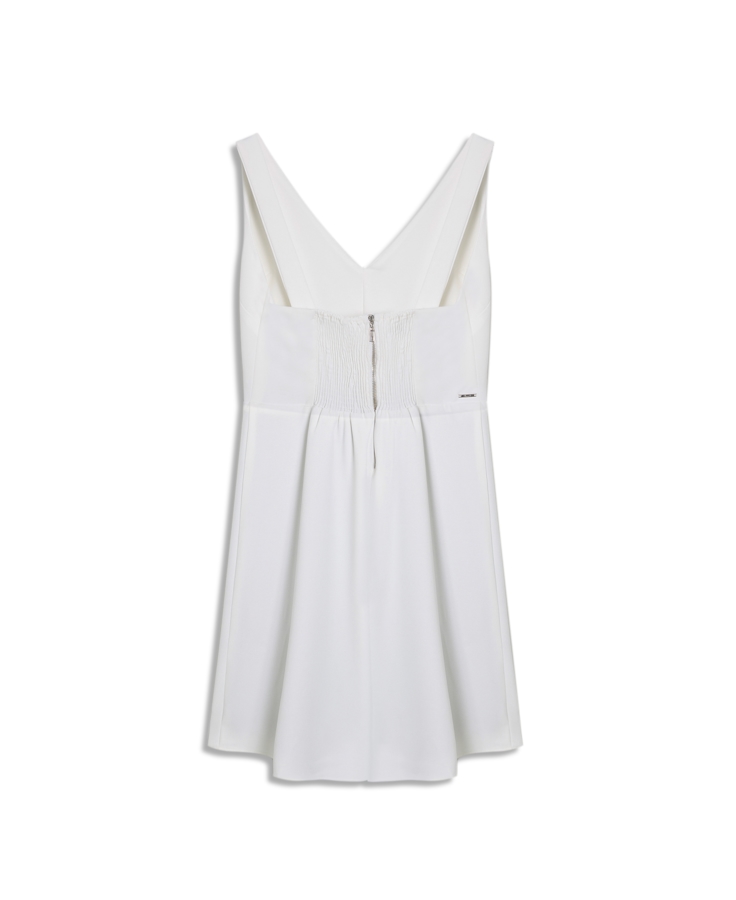 Vestido Way Neckline Off White