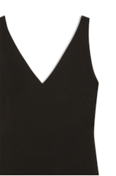 Vestido Way Neckline Preto