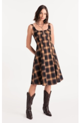 Vestido Wool Touch Cepheus Pieces Camel