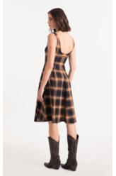 Vestido Wool Touch Cepheus Pieces Camel