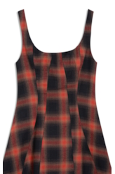 Vestido Wool Touch Cepheus Pieces Telha