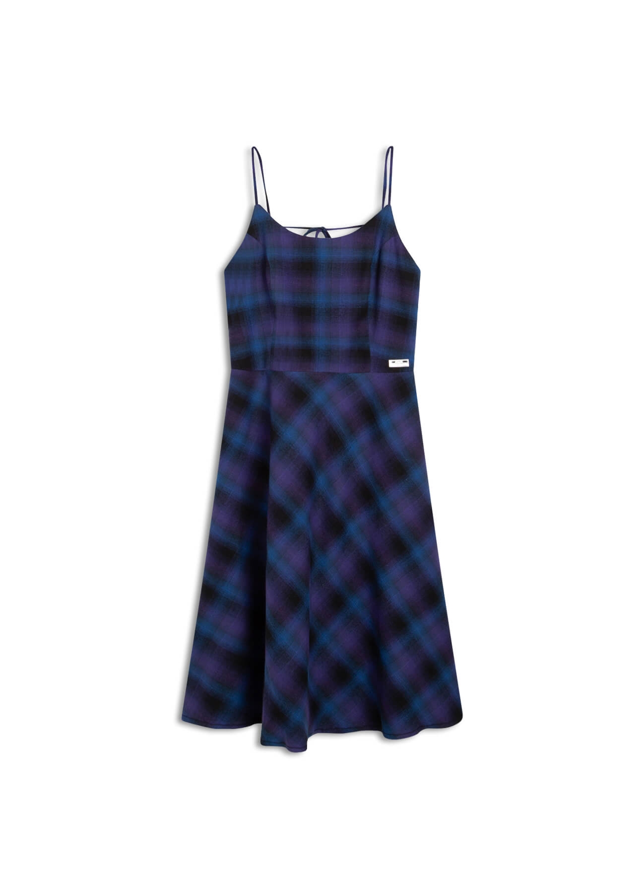 Vestido Wool Touch Estonia Strapp Azul