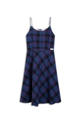 Vestido Wool Touch Estonia Strapp Azul