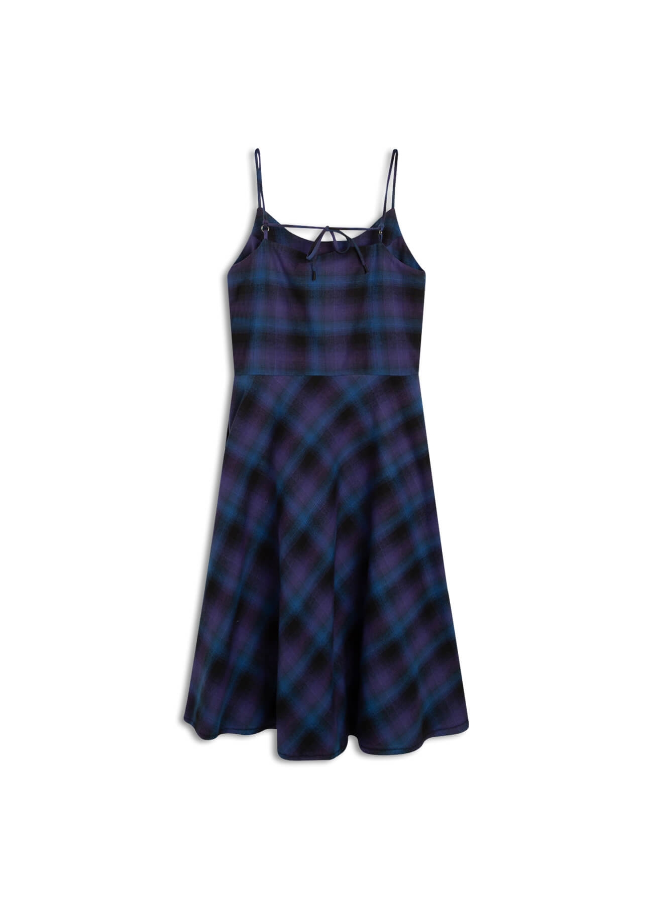 Vestido Wool Touch Estonia Strapp Azul