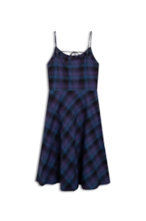 Vestido Wool Touch Estonia Strapp Azul