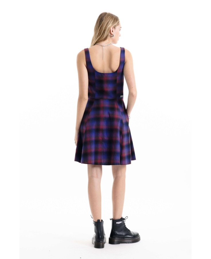 Vestido Wool Touch Estonia Vinho
