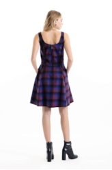 Vestido Wool Touch Estonia Vinho