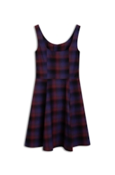 Vestido Wool Touch Estonia Vinho