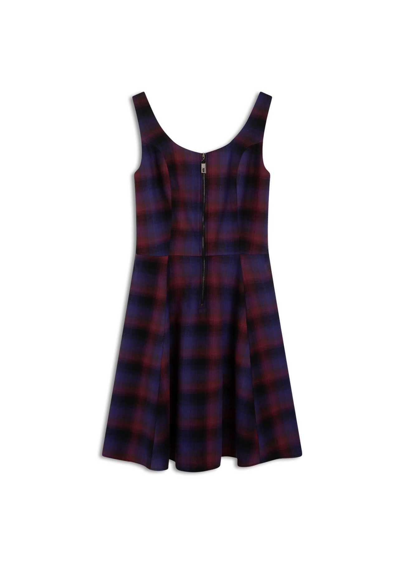 Vestido Wool Touch Estonia Vinho