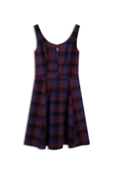 Vestido Wool Touch Estonia Vinho