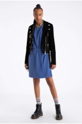 Vestido Your Energy Purple Blue