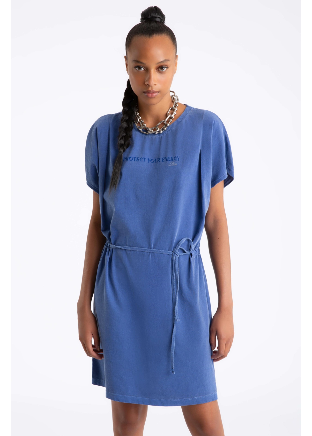 Vestido Your Energy Purple Blue