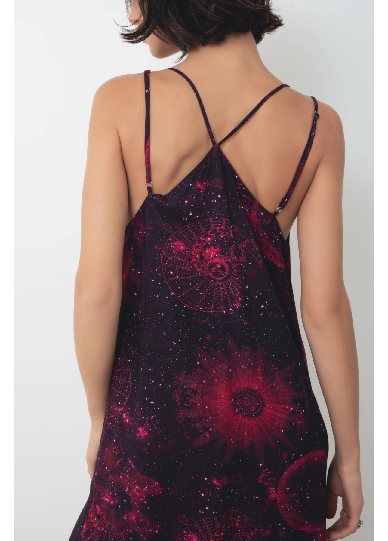Vestidos Mystical Space Strappy Padrao 2