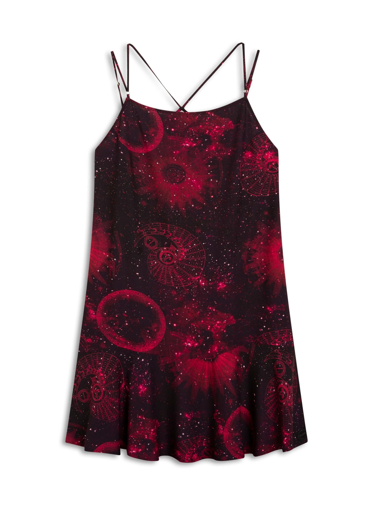 Vestidos Mystical Space Strappy Padrao 2