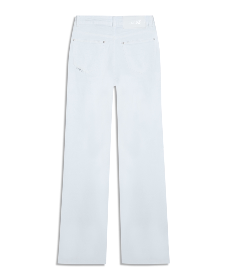 Vintage Denim Color Flare Cristal Branco
