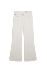 Vintage Denim Color Flare Cristal Silver