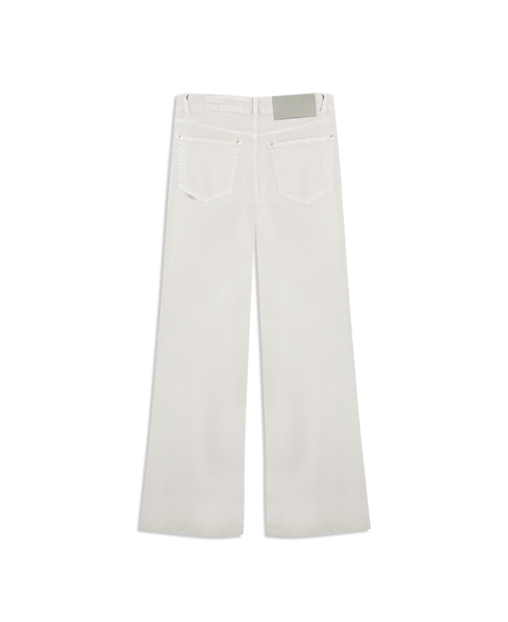 Vintage Denim Color Flare Cristal Silver