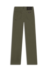 Vintage Denim Color Flare Placa Verde Escuro