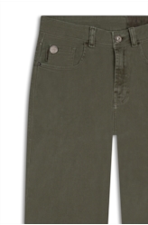 Vintage Denim Color Flare Placa Verde Escuro